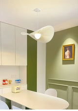 Nordic Beige Stoffen LED Hanglamp – Moderne Dimbare Plafondlamp