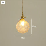 Moderne Franse Retro Hanglamp – Gouden Glazen LED Plafondlamp Eetkamer
