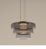 Luxe LED glazen hanglamp – verstelbare moderne kroonluchter
