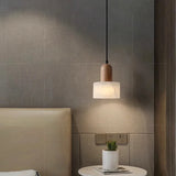 Lumina Wabi-Sabi Luxe Marmeren LED Hanglamp – Elegante Jade-Witte Sfeerverlichting
