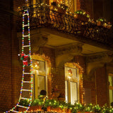 KerstLuxe Santa Claus Klimtouw LED Sfeerverlichting – 1M / 3M USB String Light
