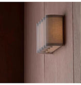 ZenAura Wabi-Sabi Stoffen Wandlamp – Japanse Minimalistische Retro Wandverlichting