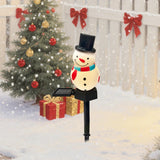 SnowGlow Kerst Sneeuwpop Solar LED Padverlichting