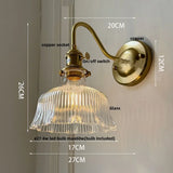 LumièreNordic Clear Glass LED Wandlamp