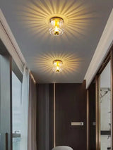 Nordic Wandlamp Glas LED Bauhaus Design – Goud/Zilver