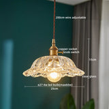 AuroraLuxe LED Hanglamp – Koper & Glas Design voor Moderne Interieurs