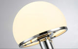 AuroraBauhaus LED Tafellamp – Nordic Glas & Metaal Designlamp