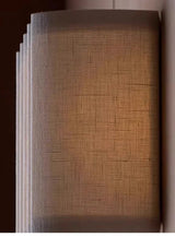 ZenAura Wabi-Sabi Stoffen Wandlamp – Japanse Minimalistische Retro Wandverlichting