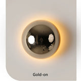 LumiBau Luxe Bauhaus Ronde Wandlamp