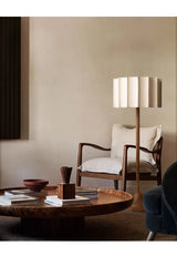 Wabi Sabi Houten Staande Vloerlamp