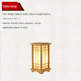 Japanse Houten Vloerlamp – LED Staande Lamp E27 3 Maten
