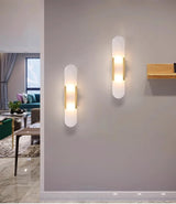Marmeren Wandlamp – Moderne LED Sconce Zwart/Goud G4 Fitting