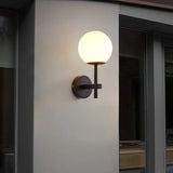 LumiNord – Nordic Moderne LED Wandlamp met Glazen Lichtbol
