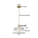 AuroraLuxe LED Hanglamp – Koper & Glas Design voor Moderne Interieurs