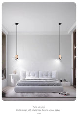 Nordic Hanglamp Metaal Zwart Wit Blauw E26 Modern Slaapkamer Woonkamer