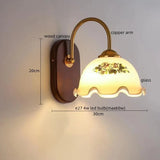 LED Wandlamp Hout & Koper – Vintage Bedlamp voor Woonkamer & Bad