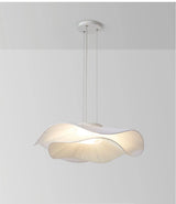 Moderne Stoffen LED Hanglamp – Dimbare Nordic Plafondlamp E27 Wit