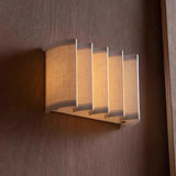 ZenAura Wabi-Sabi Stoffen Wandlamp – Japanse Minimalistische Retro Wandverlichting