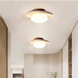 Wabi-Sabi Plafondlamp – Travertin Steen LED Ø12cm/Ø15cm