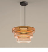 Luxe LED glazen hanglamp – verstelbare moderne kroonluchter