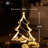 SantaGlow LED Raamverlichting met Zuignap