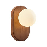 ZenLight Hikari Wandlamp – Japanse Massief Houten Wandverlichting met Frosted Glass | Vintage Nordic Design