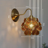 LumièreNordic Clear Glass LED Wandlamp