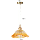 Retro Glazen Hanglamp E27 Voor Woonkamer, Keuken & Eettafel