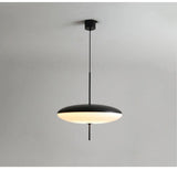 Nordic LED Hanglamp – Vliegende Schotel Design – Zwart/Wit – E27