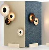 NordicGlow – Moderne Houten Rond LED Wandlamp