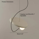 Moderne Magnetische Hanglamp G9 Wit Voor Eetkamer, Keuken & Slaapkamer