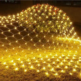 LED Kerstverlichting Netvormig