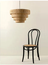 ZENLUMI Japanse Rieten Hanglamp