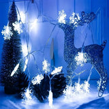 FrostLume LED Sneeuwvlok Slingerlicht