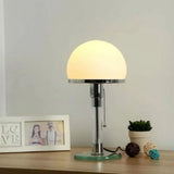 AuroraBauhaus LED Tafellamp – Nordic Glas & Metaal Designlamp