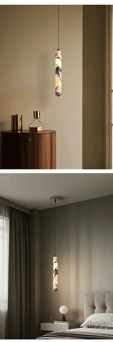 LuminaStone Luxe Natuursteen Hanglamp