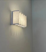 ZenAura Wabi-Sabi Stoffen Wandlamp – Japanse Minimalistische Retro Wandverlichting