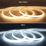 NeoGlow COB LED Neon Lichtstrip – 5M / 10M / 20M / 30M 110V–220V Waterproof LED