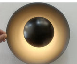 NordicGlow – Moderne Houten Rond LED Wandlamp