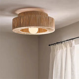 ZENLUMI Japanse Rieten Hanglamp