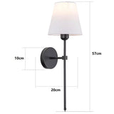 AURELUX Industriële Wandlamp