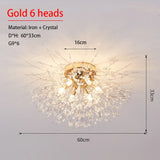 Dandeluxe Paardenbloem Kristal Plafondlamp