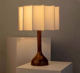 Wabi Sabi Houten Staande Vloerlamp