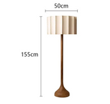 Wabi Sabi Houten Staande Vloerlamp