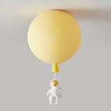 Moderne Maan/Astronauten Led Plafondlamp