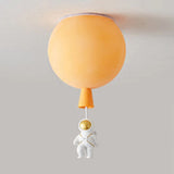 Moderne Maan/Astronauten Led Plafondlamp