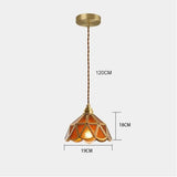 Klassieke Glas In Lood Hanglamp