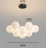 DreamGlow KidsChandelier – Moderne 3D-Print Kinderkamer Hanglamp