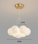 DreamGlow KidsChandelier – Moderne 3D-Print Kinderkamer Hanglamp