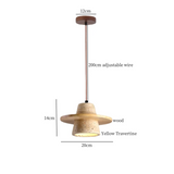 ZenAura Japanse Wabi-Sabi LED Hanglamp
